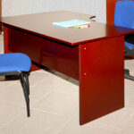 Bureau Compact Vanille Mdf
