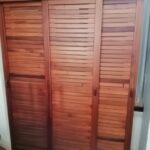 Portes De Placard Mahogany